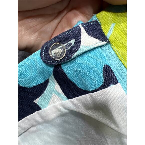 Lilly Pulitzer Shortly Blue Floral Skirt Womens Size 6 Great Condition - Picture 6 of 12